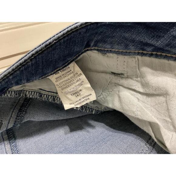 Riders by Lee Modern fit skinny size 14P blue jeans - Picture 4 of 8